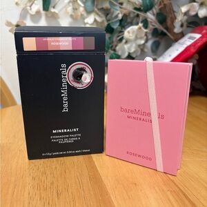 BareMinerals Mineralist Eyeshadow Palette in ROSEWOOD - New in Box, 6x0.04oz,NEW